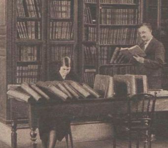 Cuerpo Facultativo de Archiveros, Bibliotecarios y Arqueólogos trabajando en la BNE